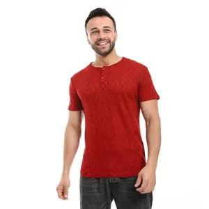 Caesar Mens T- Shirt With Half Sleeves And Round Neck