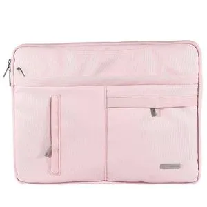 Biaonuo Man Felt Notebook Laptop Sleeve Bag Pouch Case For Acer Dell Hp Asus Lenovo Macbook Pro Reitina Air Xiaomi (Pink)