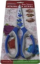 Ceramic Multi Use Kitchen Scissors with Graphics - Blue