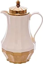 Rose RS-1313-10-GWG Thermos, 1.0 Liter Capacity, GWG Gold/White