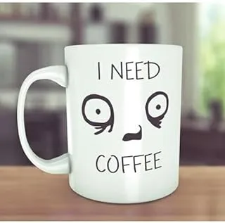 I Need Coffee Mug