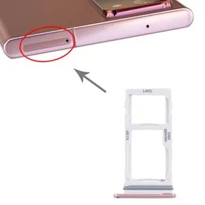 SIM Card Tray + SIM Card Tray / Micro SD Card Tray For Samsung Galaxy Note20 Ultra (Gold)