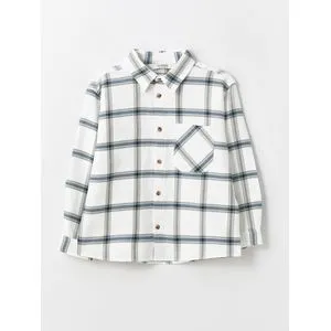 LC Waikiki Comfortable Fit Plaid Boy Shirt