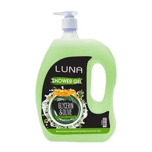 Luna Shower Gel Glycerin & Olive Antibacterial 2 Liter