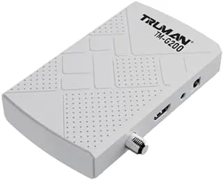 Truman - Digital Satellite Reciever Mini HD - TM G200-2 Remote Control - White