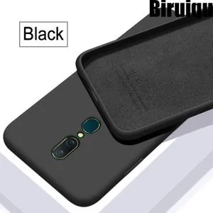 Case For OPPO F11 Pro Silicone Soft Rubber Shockproof Cover Casing -Black