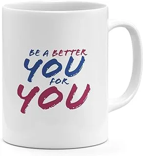 كوب تحفيزي من Loud Universe Be a Better You For You