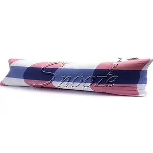 Snooze Long Pillowcases, Caro Blue Design