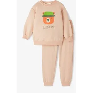 June Boy's Printed Tracksuit Set