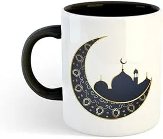 VOLTX DESIGN - Ramadan Printed Mug White/Black 11ounce (VTX-11545)