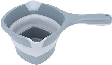 QLUX Foldable Handle Cup, 900 ml Capacity, Gray