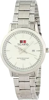 Others Ticarto Silver Metal Men Watch