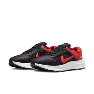 حذاء Nike Air Zoom Structure 24 بأربطة - أسود/مشرق - رمادي