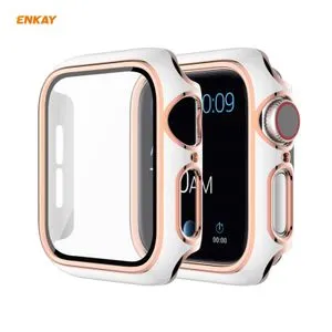 PC Case + Glass Film For Apple Watch Series 6/5/4/SE 40mm