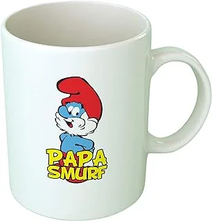 Upteetude Papa Smurf Coffee Mug - White