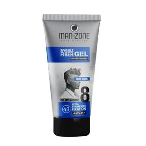 Man-zone Extra Strong Hold  Invisible Fiber Gel – 175 ML