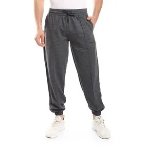 Air Walk Active Basic Elastic Waist Fossil Grey Sweatpants