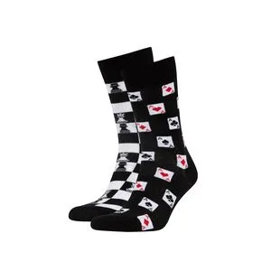 Defacto Man High Cut Socks - 2 Pack