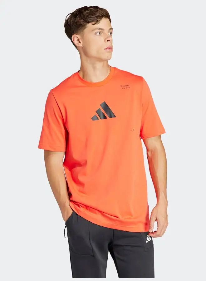 Adidas AEROREADY All-Gym Category Graphic T-Shirt