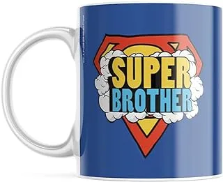 PUREZENTO Super Brother Gift for Brother on raksha bandhan/Birthday Coffee Tea/Milk Mug