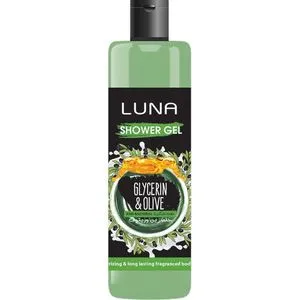 Luna Shower Gel Glycerin & Olive Antibacterial Luna - 500ml