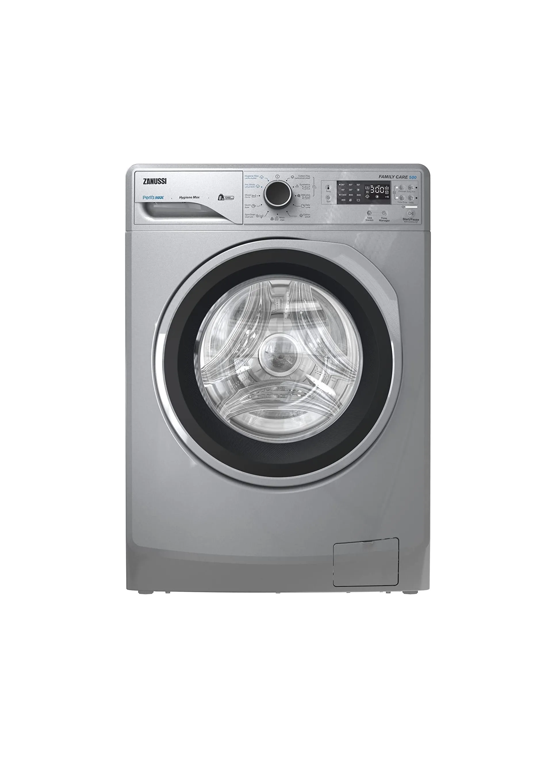 ZANUSSI Zanussi 6kg PerlaMax front load washing machine 1200 RPM - Silver ZWF6240SS5