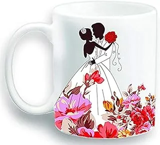 Groom And Bride Printed Mug