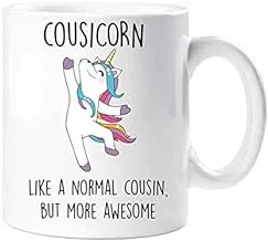 Cashmeera printed mug - Cousicorn Like A Normal Cousin