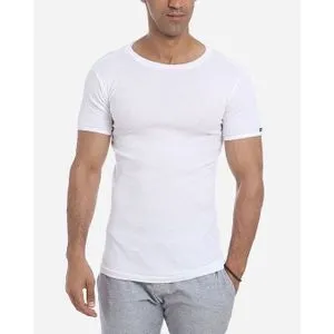 Cottonil Round Neck Breathable Cotton Undershirts - White