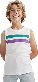 DeFacto Boys Regular Fit Sleeveless A9084A8 Crew Neck Shirt