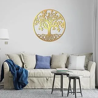 Home gallery Decorative tree of life wooden wall Art 80X80 cm