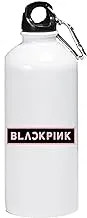 black pink thermal water bottle