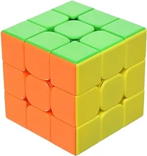 Rubik Magnetic Cube 3x3x3 Speed Add More Funny With Early Education And Enlighten IQ For Children - Multi Color