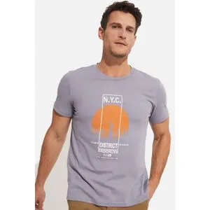 June Men's Regular / Comfortable Printed T-Shirt