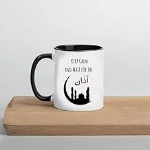 MEC| Keep Calm And Wait For Azan| Ramadan Mubark | Coffee mug| Office and Home| Black Coffee cup |Tea cup| Travel Mug |Mug for hot and cold drinks