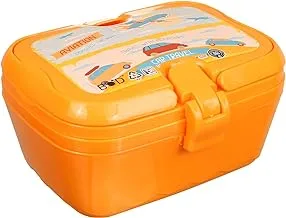 Square Lunch Box, Orange