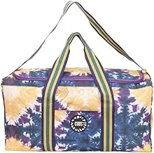 Cubs Tie Dye Weekender Bag for Unisex, X-Large, Purple/Blue