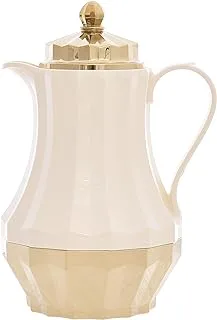 Rose RS-1313-06-GWG Thermos, 0.6 Liter Capacity, GWG Gold/White