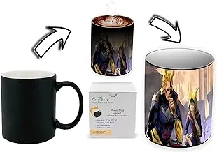 Risty Shop My Hero Academia (Style-130) Gourmet Coffee Magic Mug Superhero Jujutsu Manga Anime Lovers Capacity 350 ml, Dishwasher,Microwave Safe, Must Buy, Birthday Gift.