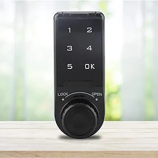 Touch Keypad Lock, Electronic Security Code Deadbolt Lock, Kids Safety Lock, Digital Password Cabinet Lock for Cabinet, Wardrobe, Mailbox, Doors(L=20)