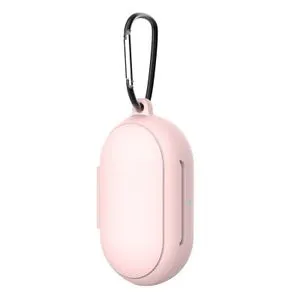 Pink Silicone Protective Case for Samsung Galaxy Buds 2019 Earphone Flip-Open Case Waterproof Shockproof Cases