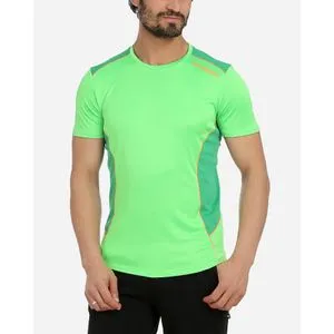 Diadora Sports T-Shirt  SS  For Men  - Neon Green