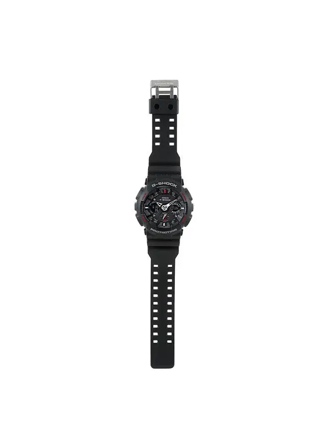 CASIO Resin Analog+Digital Wrist Watch GA-120-1ADR