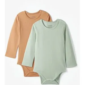 June Baby Interlock 2 Pack Bodysuit