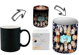 Risty Shop Anime Haikyuu (Style-Haikyuuu 131) Gourmet Coffee Magic Mug Superhero Jujutsu Manga Anime Lovers Capacity 350 ml, dishwash, Microwave Safe, Must Buy, Birthday Gift.