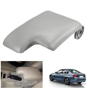 51168238230 Car Center Console Armrest Cover Replacement Kit for BMW E46 1998-2006 LHD Grey