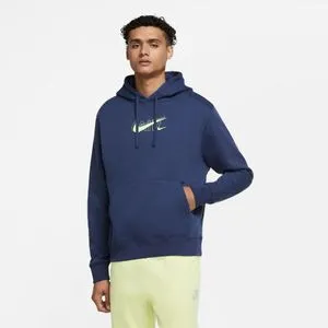 Nike M Nsw Hoodie Po Air Prnt Pack Hoodies - Blue