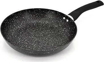 Saflon Black Granite Deep Frying Pan With 1 Handle 28 CM