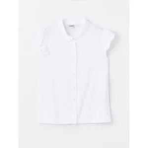 LC Waikiki Basic Frill Detailed Girl Shirt