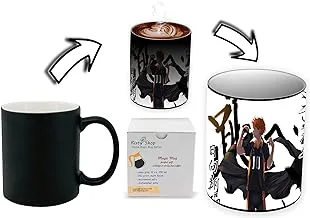 Risty Shop Anime Haikyuu (Style-Haikyuuu Hinata Shouyou 104) Gourmet Coffee Magic Mug Superhero Jujutsu Manga Anime Lovers Capacity 350 ml, dishwash, Microwave Safe, Must Buy, Birthday Gift.